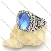 Stainless Steel Stone Rings -r000381