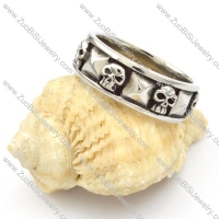 Stainless Steel Skull Rings -r000442