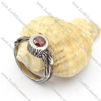 Stainless Steel Stone Rings -r000450