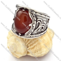 Stainless Steel Stone Rings -r000487