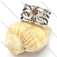 Stainless Steel Stone Rings -r000499