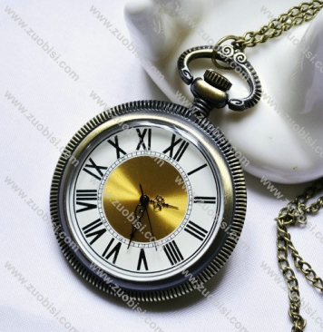 Vintage Big Size Roman Number Pocket Watch Chain - PW000024