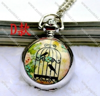 Fashion Rhidoum Bird Pocket Watch Chain - PW000049-4