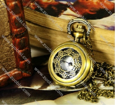 Vintage Skeleton Pocket Watch Chain - PW000085