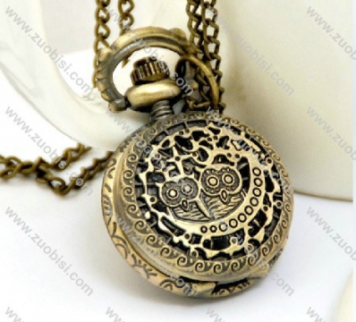 Vintage Owl Pocket Watch Chain - PW000100