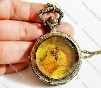 Big Map Pocket Watch -PW000111