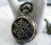 snowflake Pocket Watch -PW000154