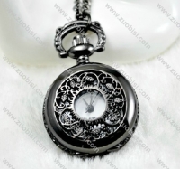 Gun Black Pocket Watch -PW000283