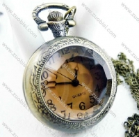 Medium-size Amber Facted Pocket Watch -PW000317