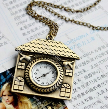 Nice House Pocket Watch -PW000331