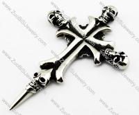 Stainless Steel Cross Pendant -JP010060