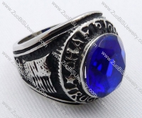 Stainless Steel Stone Ring -JR010048