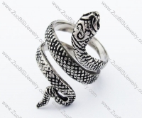 Stainless Steel Snake Ring -JR010180
