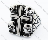 Stainless Steel skull Ring -JR010183