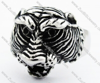 Stainless Steel Tiger Ring -JR010197