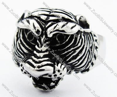 Stainless Steel Tiger Ring -JR010197