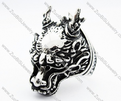 Stainless Steel Dragon King Ring -JR010199