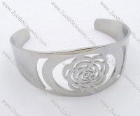 Stainless Steel Flower Bracelet -JB050076