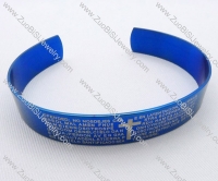 Stainless Steel Cross Bracelet -JB050086