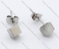 Square Stainless Steel earring - JE050008