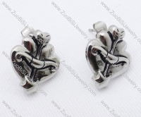 Stainless Steel Sagittarius Earring - JE050051