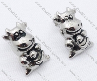 Stainless Steel OX Earring - JE050065