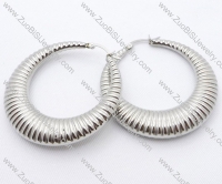 Slender Stainless Steel earring - JE050077