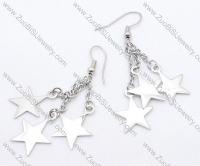 Three Stars Stainless Steel earring - JE050117