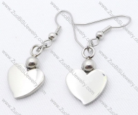 Peach Heart Stainless Steel earring - JE050132