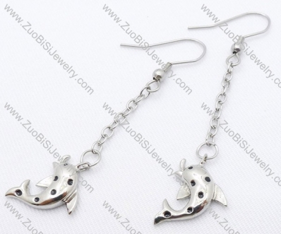 Porpoise Stainless Steel earring - JE050148