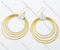 JE050778 Stainless Steel earring