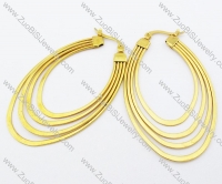 JE050802 Stainless Steel earring