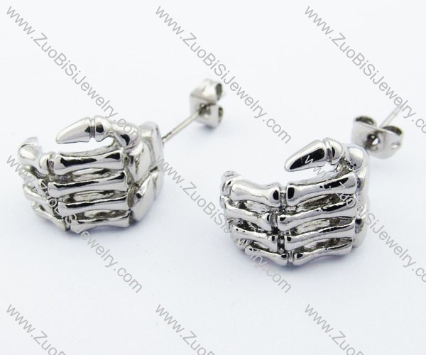 Ghost Skeleton Hands Earring