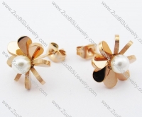 JE050908 Stainless Steel earring