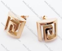 JE050910 Stainless Steel earring