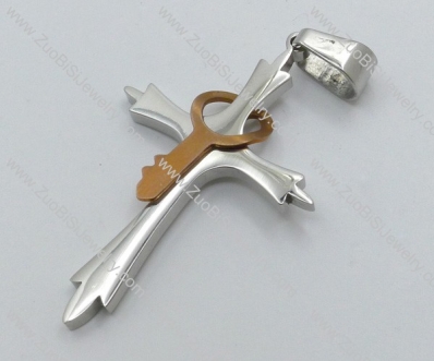 Stainless Steel Cross Pendant -JP050464