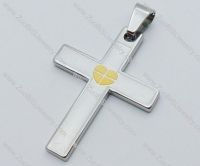 Stainless Steel Cross Pendant -JP050475