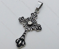 Stainless Steel Cross Pendant -JP050481