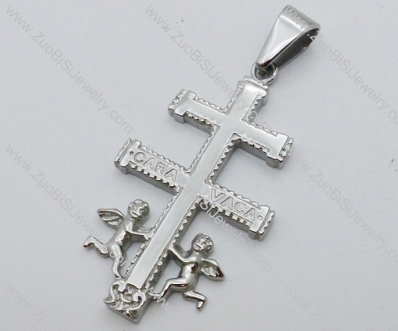 Stainless Steel Cross Pendant -JP050483