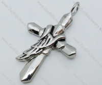 Stainless Steel Cross Pendant -JP050484