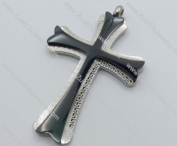 Stainless Steel Cross Pendant -JP050503