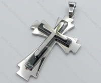 Stainless Steel Cross Pendant -JP050509