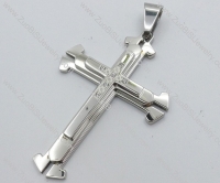 Stainless Steel Cross Pendant -JP050521