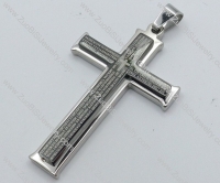 Stainless Steel Cross Pendant -JP050525