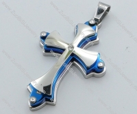 Stainless Steel Cross Pendant -JP050527