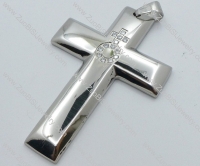 Stainless Steel Cross Pendant -JP050534