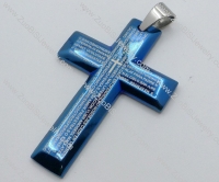 Stainless Steel Cross Pendant -JP050538