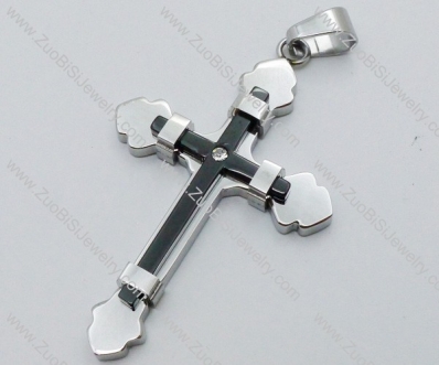 Stainless Steel Cross Pendant -JP050545