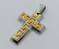 Stainless Steel Cross Pendant -JP050546