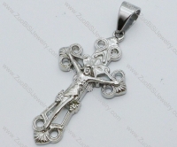 Stainless Steel Cross Pendant -JP050565